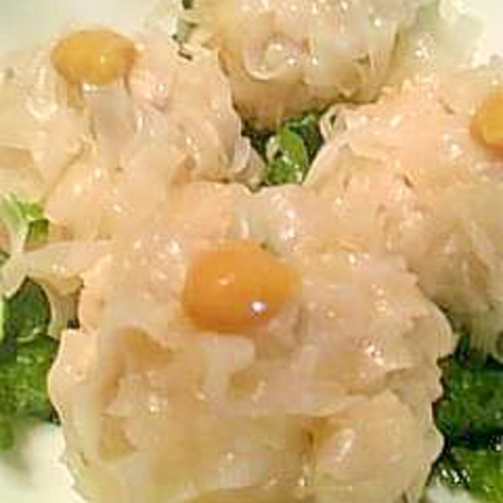 超簡単!レンジでかわりシュウマイ♪